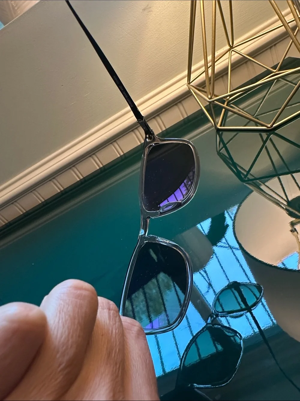 Robert Marc RMNYC 5048 Sunglasses — Silver Frame with Gray Lenses